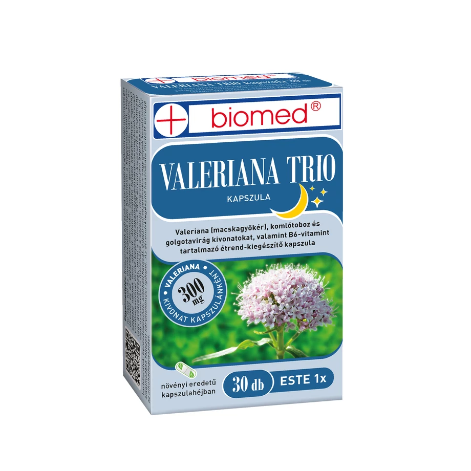 Biomed Valeriana TRIO kapszula 30 db