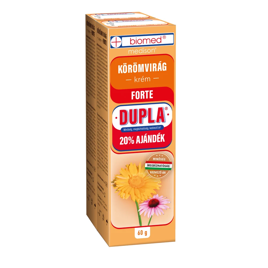 Biomed Körömvirág Krém FORTE DUPLA 2x60 g