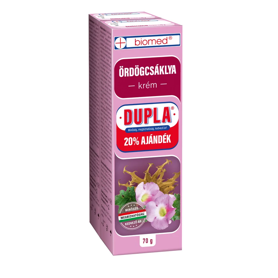Biomed Ördögcsáklya Krém DUPLA 2x70 g