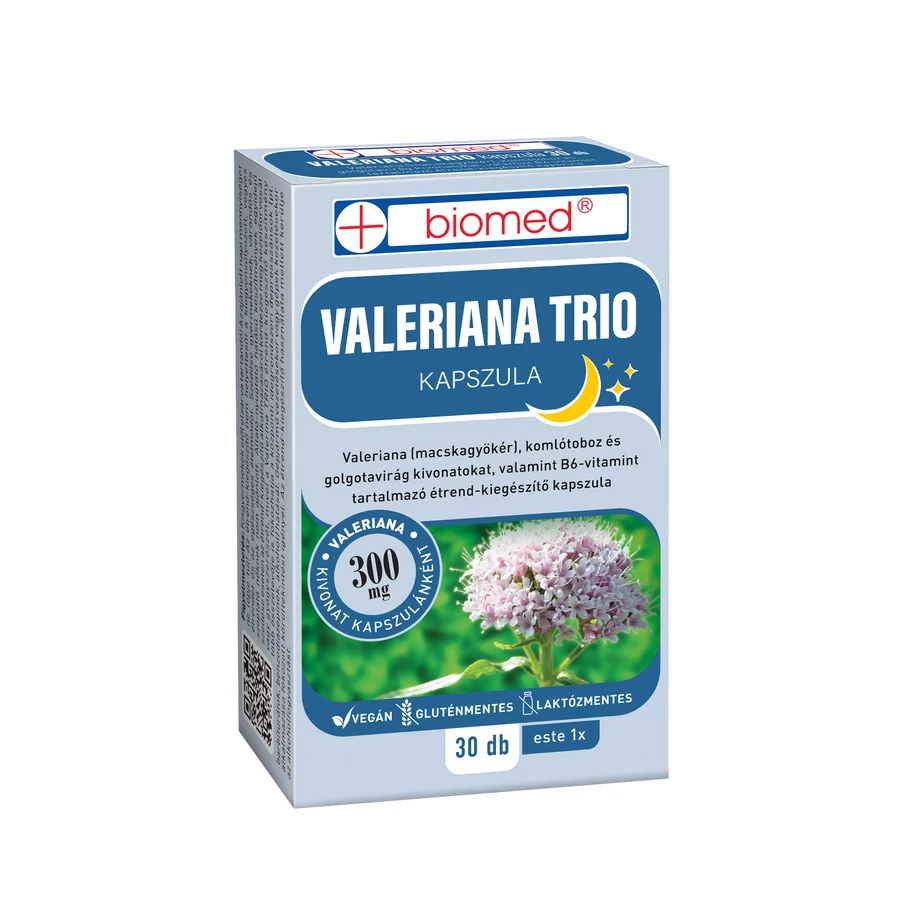 Biomed Valeriana TRIO kapszula 30 db
