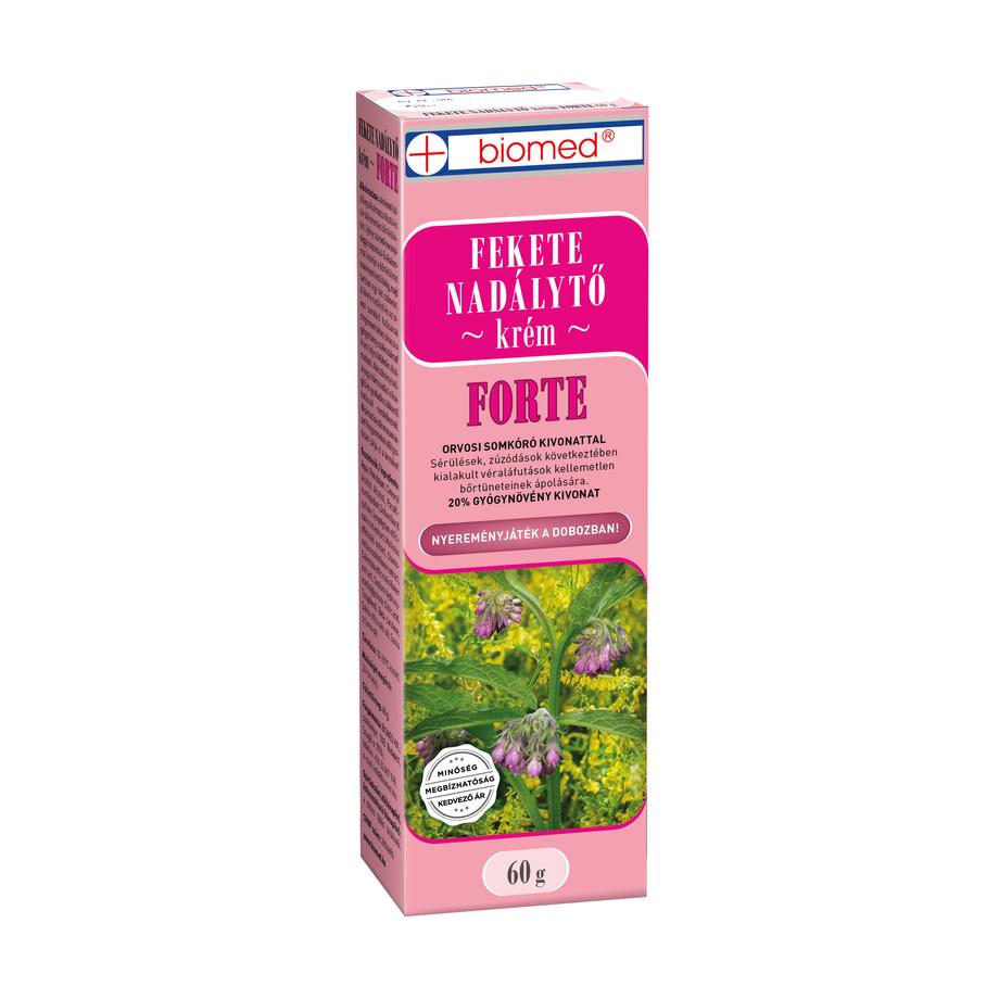 Biomed Fekete nadálytő Krém FORTE 60 g