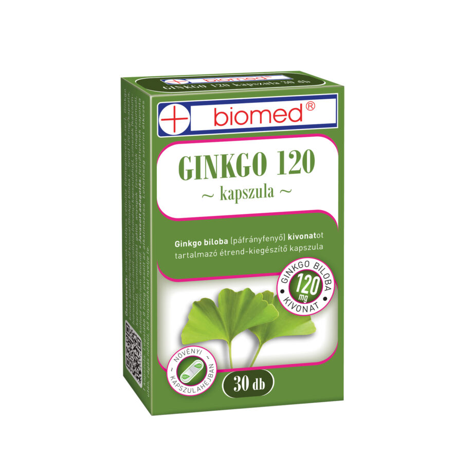 Biomed Ginkgo 120 kapszula 30 db