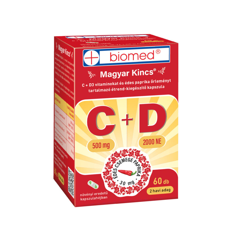 Biomed Magyar Kincs C+D vitamin kapszula 60 db