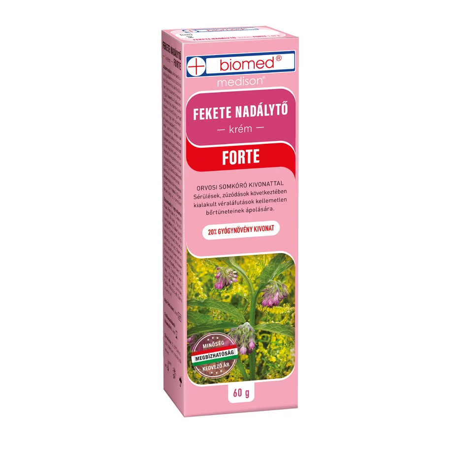 Biomed Fekete nadálytő Krém FORTE 60 g