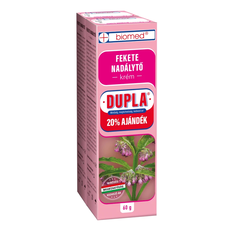 Biomed Fekete nadálytő Krém DUPLA 2x60 g