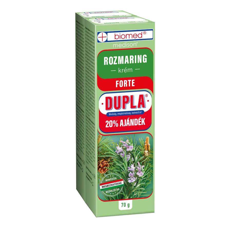 Biomed Rozmaring Krém FORTE DUPLA 2x70 g