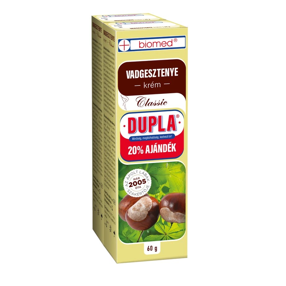 Biomed Vadgesztenye Krém DUPLA 2x60 g