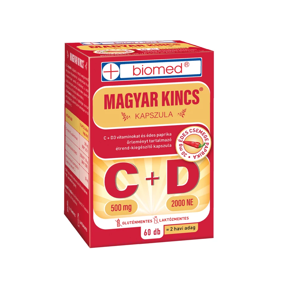 Biomed Magyar Kincs C+D vitamin kapszula 60 db