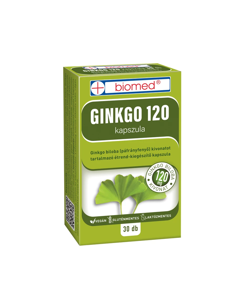 Biomed Ginkgo 120 kapszula 30 db